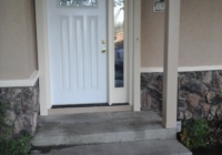 Door Trim with strong header treatment
