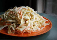 Coleslaw recipe for California Reuben Sandwiches