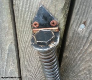 self closing gates Key In Place For Self Closing Gate Spring