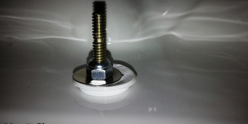 Mybusyretiredlife.com toilet replacement bowl mounting bolts tight on bowl ready to be cut off