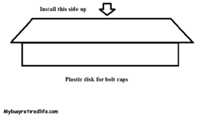 mybusyretiredlife.com Toilet Replacement plastic disk installation