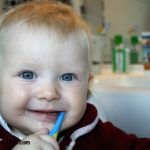 Gerbils on a train little one brushing-teeth