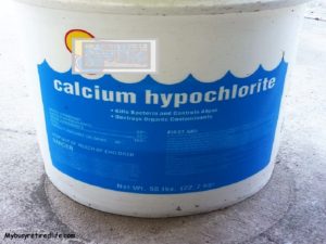 Winter months and CYA levels Calcium Hypochlorite