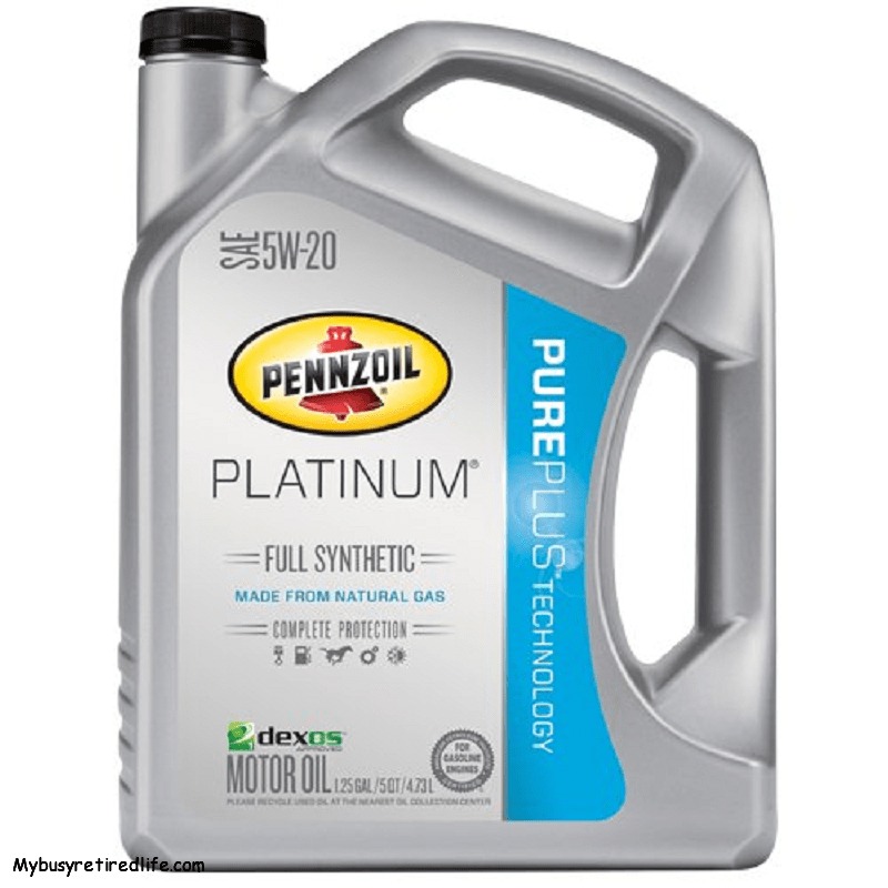 diy oil changes 5qt synthetic oil