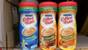 New NSA products Sugar Free Flavored Coffee Creamers