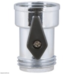 lawn aeration inline hose valve