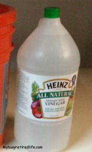 FLUSHING THE TANKLESS WATER HEATER Vinegar for tank flushing