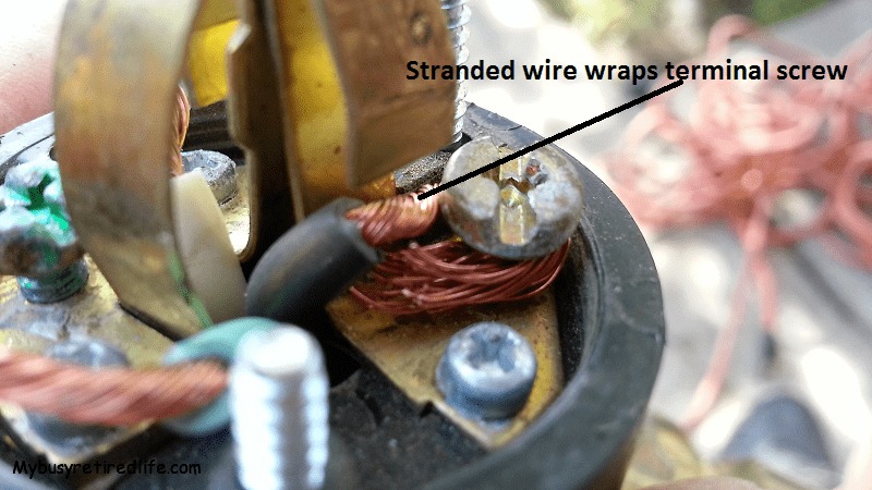 wrap-strands-around-terminal-screw-and-trim-length