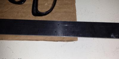 prepping for drywall texturing A cardboard flap cut from box approximately 7 inches wide