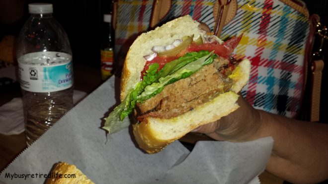 The Ravioli House Review Meatloaf sandwich on Sourdough bread