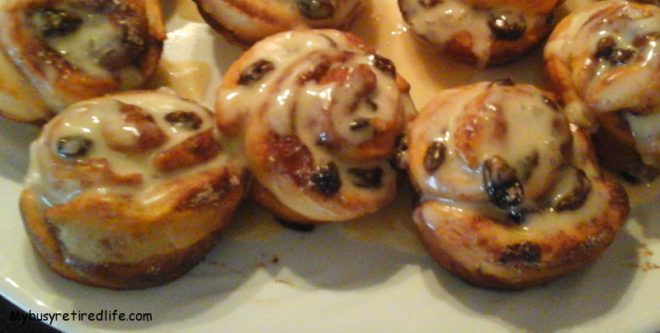 No Sugar Added Cinnamon Rum Raisin Rolls Yum