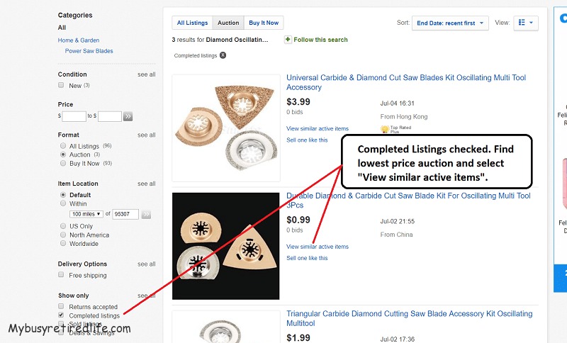 Whats my ebay item worth Lowest price auction finder tool