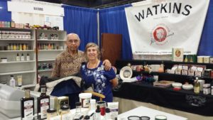 Joanne and Leonard Marshall Watkins vendors at the Pleasanton quilt show