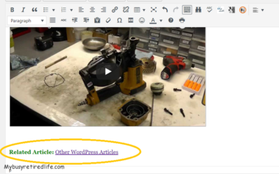 Finished link ready for testing