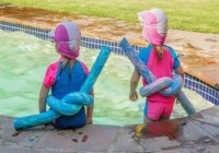 kids in pool