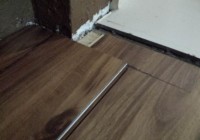 Scribing flooring