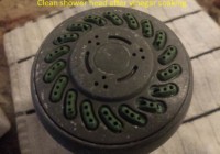Clean shower head