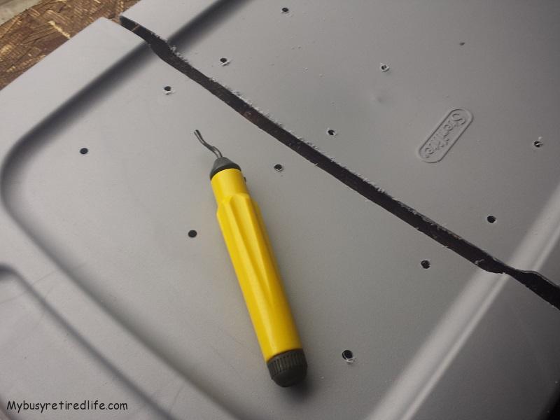 Lid Predrilled and Cut Needs to be Deburred