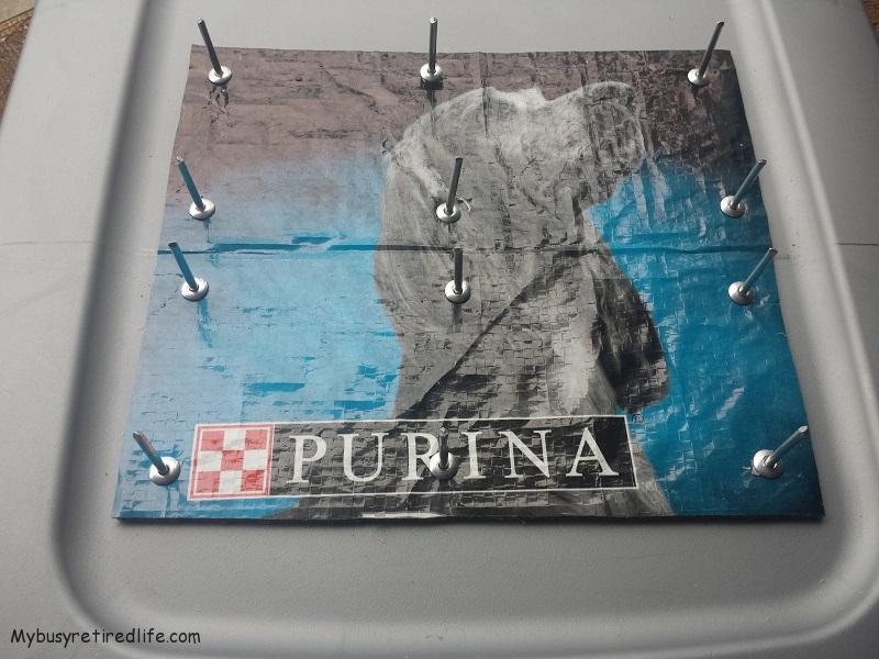 Uncut Lid with Hinge Drilled Thru All Rivet Locations