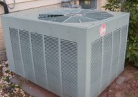 Air conditioner condenser coil