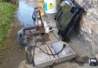 wet tile saw just bought it