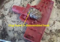 Clog in Vacuum Head