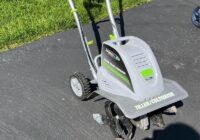 Electric rototiller used