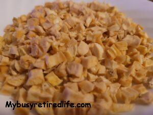 Dehydrated Garlic at 115 degrees